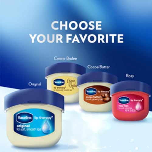 Vaseline Lip Therapy, Rosy Lips, 0.25 Ounce (1 Pack)