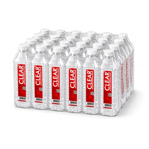 Image of CLEAR Premium Drinking Water with Added Minerals 500ml (Pack of 24)