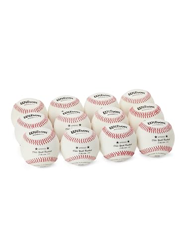 WILSON A1062 League Series Dixie Youth Baseballs 1 Dozen