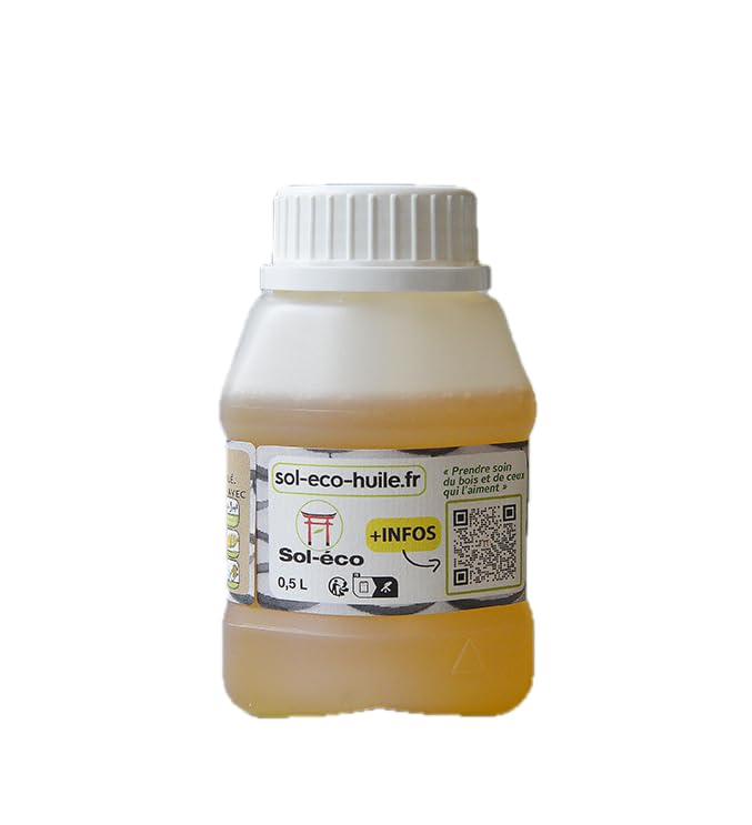 (Sol-éco) Pure Tung Oil | Protección y cuidado de la madera interior y exterior, incluso con contacto con alimentos, como muebles de jardín, encimera, terraza, cocina, tablas de cortar, madera de teca