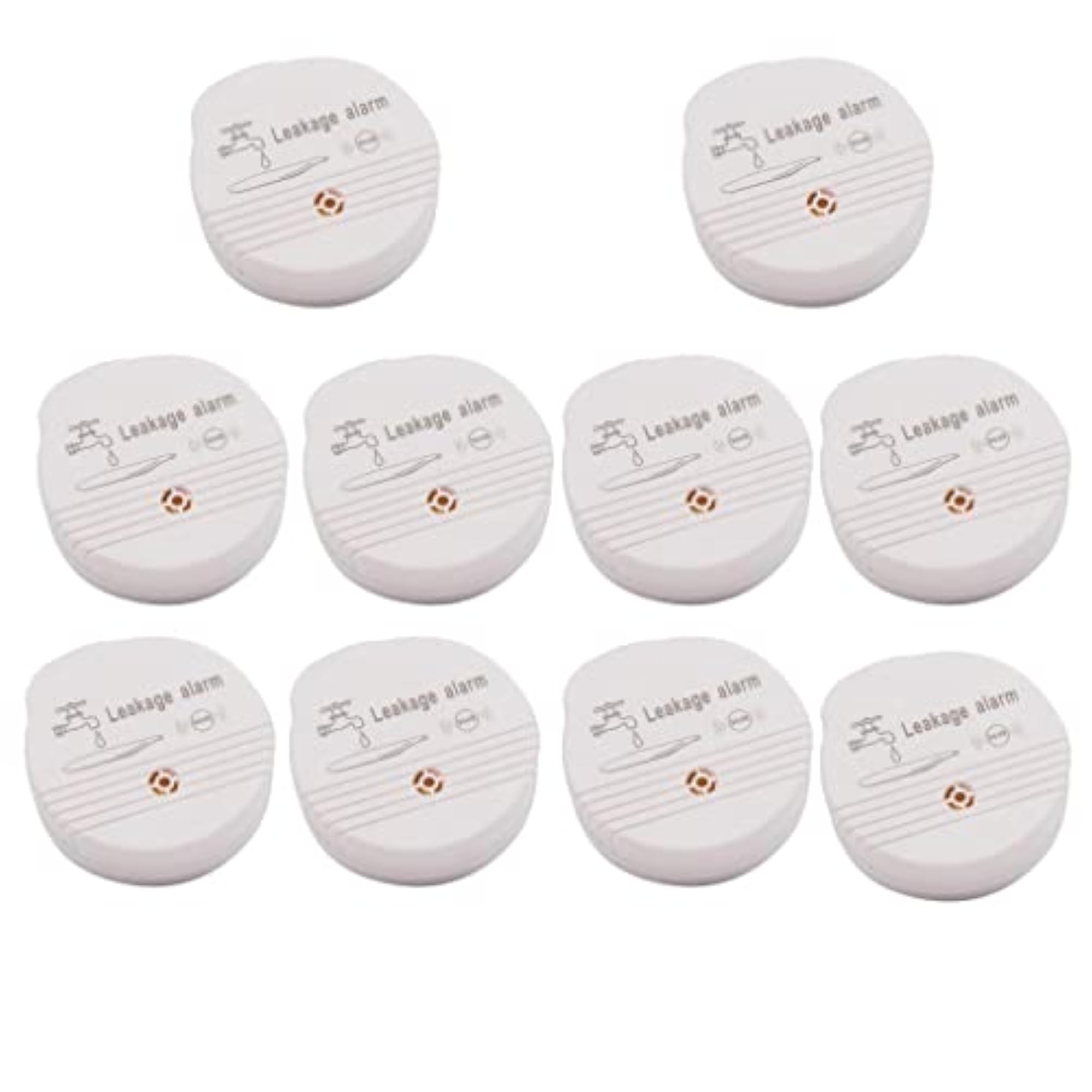 10x Battery Power Water Alarm Home Security Water Leakage Sensor