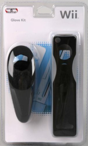 Wii Controller Glove & Nunchuk - Black
