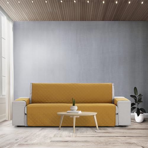 Funda de sofá de 4 plazas modelo Noruega práctica color 05 protector lavable para salón 4