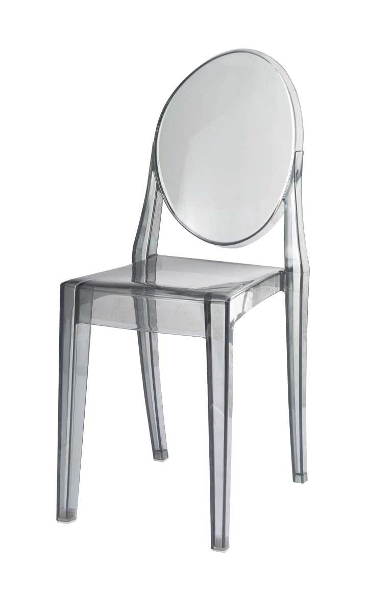 F-SF015-2 Clear Plastic Chair - Set of 2