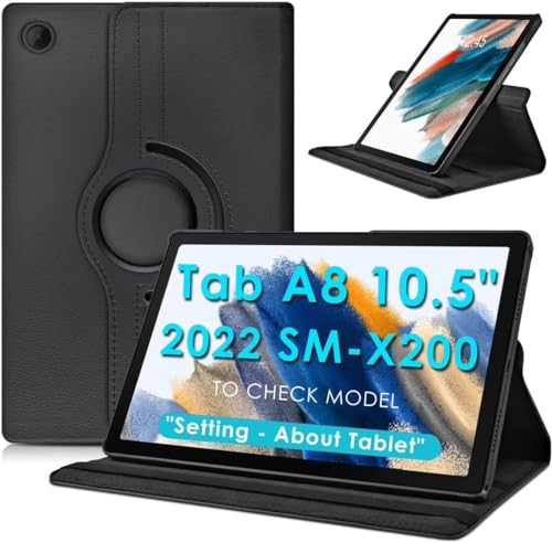 Image of 360 Rotate Flip Cover for Samsung Galaxy Tab A8-10.5 inch INCH(2022) (SM-X200 / X205)