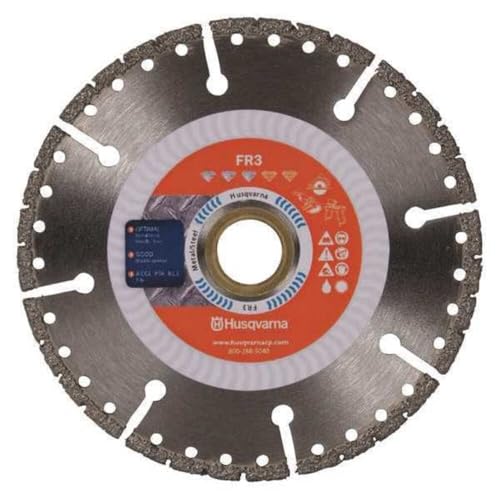Husqvarna 542773402 FR-3 disque de forage robuste pour chantiers exigeants