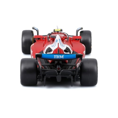 Bburago – Ferrari SF-25 F1 2025#44 Hamilton, Diecast-Modellauto 1:43, detailgetreue Miniatur des Formel-1-Fahrzeugs, offiziell lizenziert… – Ansicht 3