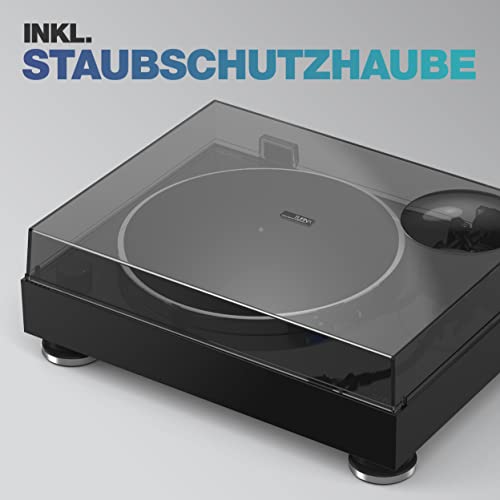 Reloop Turn X – Platine Vinyle Hi-FI Haut de Gamme avec Cellule Ortofon 2M Blue, entraînement Direct Super High Torque, contrôle précis de la Rotation, 3 Vitesses - Les Beatles, Paul McCartney, John Lennon, RIngo Starr, George Harrison Reloop Turn X - Platine Vinyle Hi-FI Haut de Gamme avec Cellule Ortofon 2M Blue, entraînement Direct Super High Torque, contrôle précis de la Rotation, 3 Vitesses – Image 8