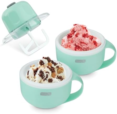 DASH My Mug Ice Cream Maker Machine (Aqua): Multi-… DASH My Mug Ice Cream Maker Machine (Aqua): Multi-…