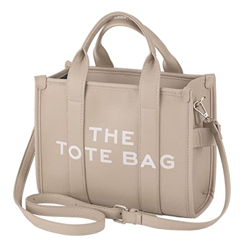 Yuesuo Tote Bags For Women, Large Pu Leather Tote Bag With Zip Casual Leather Handle Shoulder Bags For Work And Travel #TOP30