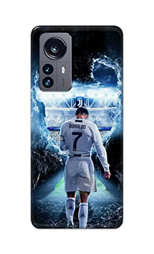 Image of Printed Hard Back Cover Case for Xiaomi 12 Pro Back Cover (Footbal Legend) -702