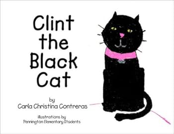 Hardcover Clint the Black Cat Book