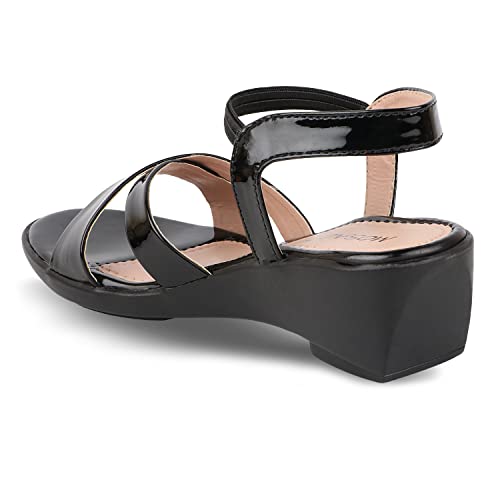 Image of MOSAC Women's /Girls Stylish & Comfortable Wedge Platform Heel Sandals for Women & Girls