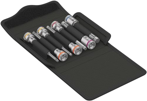 Jeu de douilles à embouts de 7 pièces Bicycle Set 8 pour la mécanique cycle