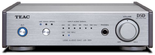 TEAC Reference 301 D/Aコンバーター デュアルモノラル構成 ハイレゾ音源対応 シルバー UD-301-S