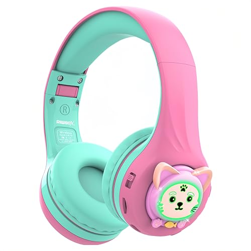 Casque pour enfants Riwbox CB-7S avec volume limité Safe 75/85/95dB et micro intégré