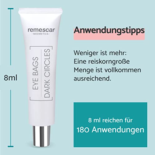 Remescar Tränensäcke & Augenringe Augencreme 8 ml – 180 Anwendungen – Ansicht 5
