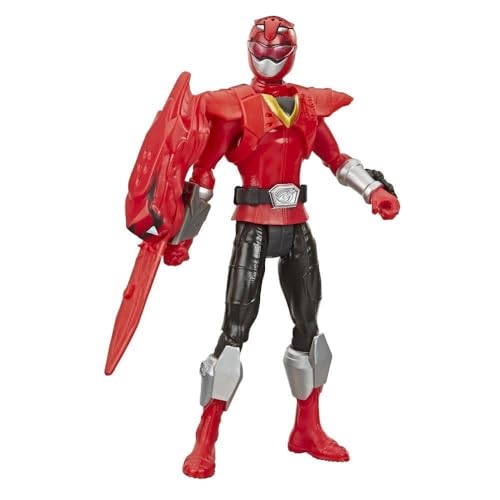 Power Rangers Beast Morphers - Figurine Ranger Rouge Beast-X - 15 cm