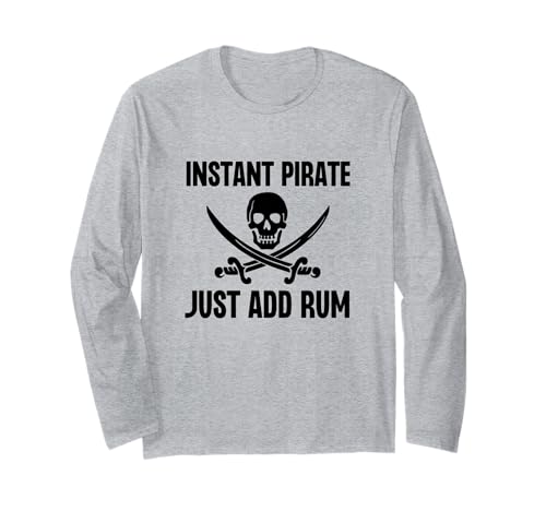 Instant Pirate Just Add Rum Funny Crossed Sword �n���E�B�� ����T�V���c