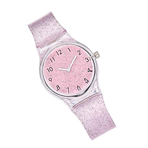 NICERIO Relógio Infantil para Meninas – Relógio de Pulso com Pulseira de Silicone, Picture 3, 23*3.3