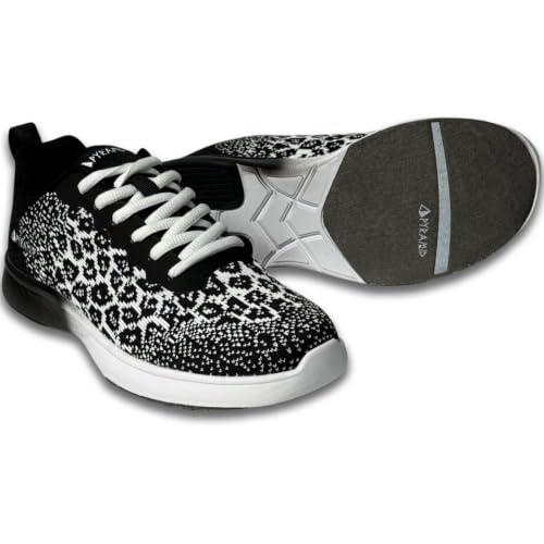 Image of Pyramid Women's Path Lite Seamless Mesh Bowling Shoes - Lightweight Seamless Design, Athletic Fit, Breathable Knit Upper, Universal Slide Soles