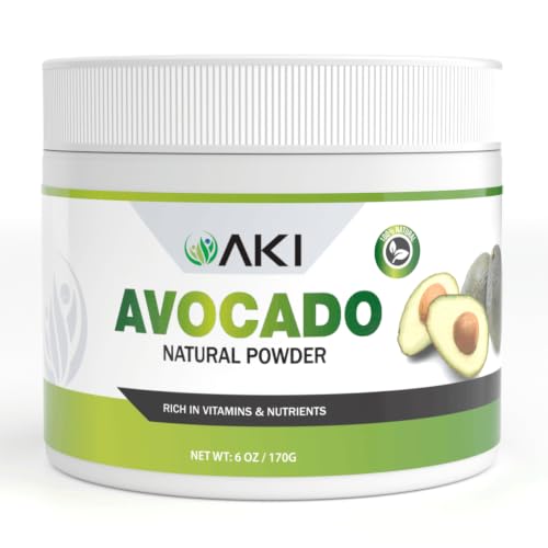 Avocado Superfood Powder - Omega 3 & Antioxidants & Shelf Stable - 6oz/170g