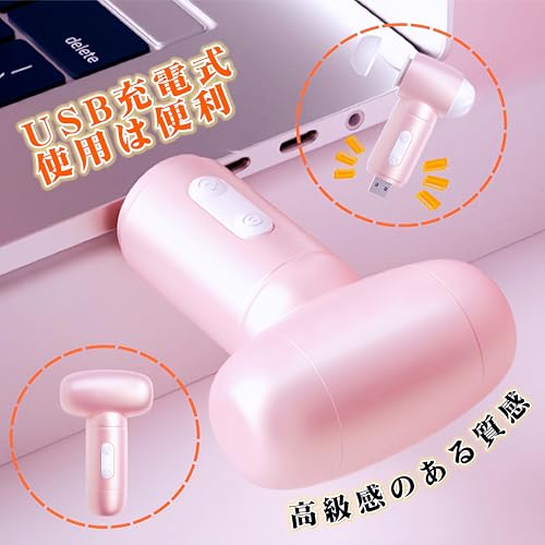 【この大きさでも吸・舐・激震を1本で完結！】3IN1吸引 バイブ 舌舐め 吸うやつ 大人のおもちゃ 女性用 すうやつ 人気 小型電マ 【10種吸引+10種舌舐め+10種振動+ミニハンマー造形でバレない+開蓋吸引神器】バイブ 女性用 クリトリス 潮吹き 乳首攻め アダルトグッズ 吸う奴 クンニ クリ責め 舌 強力 静か AV女優も絶賛 柔らかい 小さい シリコン製 USB充電式 Weyuuyu 秘密配送 - 画像6