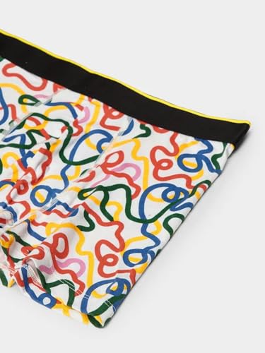 Image of Bummer Printed Micro Modal Trunks Underwear for Men - Ultra Soft & Breathable, 3 Times Softer Than Cotton, Anti-Bacterial, Stretchable for Ultimate Comfort & Style, Pack of 1 (A Shark Tank Product)