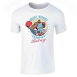 Heavyweight Champion Boxing T-Shirt for Gaming Enthusiasts White L