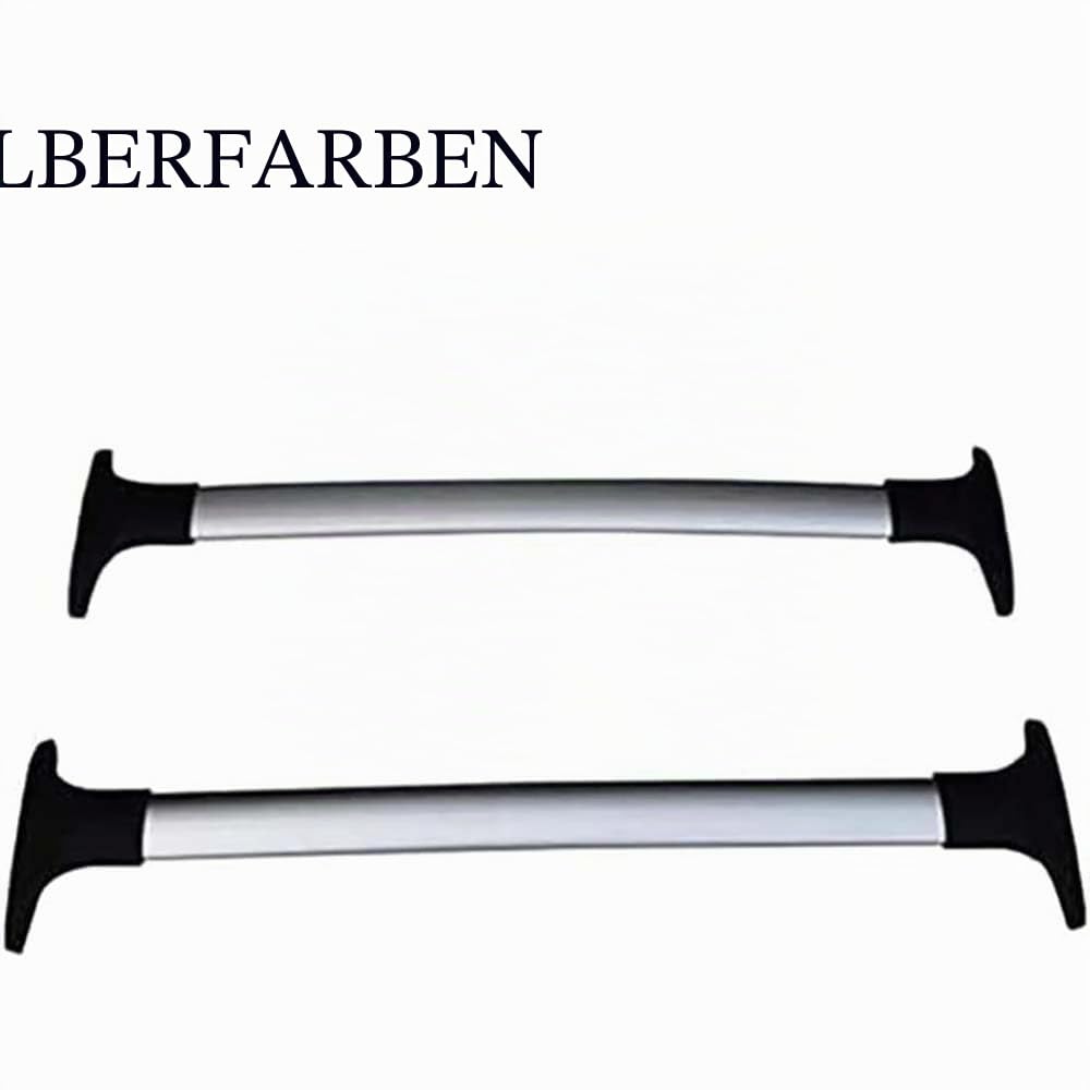 TULDYS Aluminium Dachträger für Ford Ecosport 2013-2020, Dachgepäckablage Railing Track Schienen Querstangen Zubehör, Silber