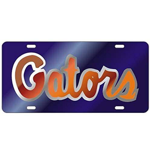 Craftique Florida Gators Blue Laser Cut License Plate