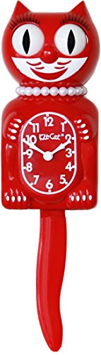 KIT CAT Klock Edición limitada Lady (rojo escarlata), Rojo, moderno