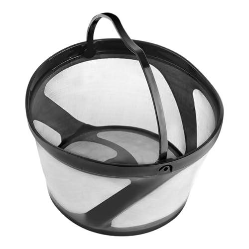 Filtro de café reutilizable - Filtro reutilizable de acero inoxidable sin papel | Accesorios para máquinas de café | Para robot de cocina, cafetería al aire libre camping diario interior