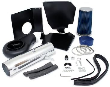 R&L Racing 4" Blue Heat Shield Cold Air Intake Kit + Filter For 94-01 Ram 1500 5.2L/5.9L V8