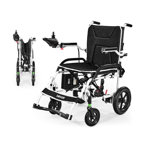 VEVOR Fauteuil Roulant Électrique, Capacité de Charge 100 kg,...