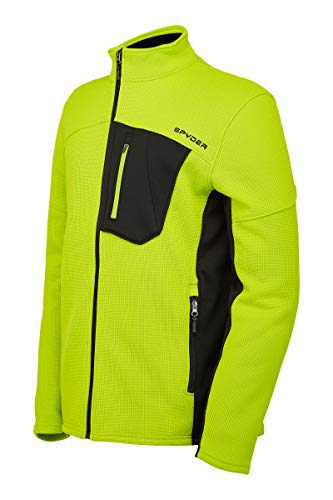 Image of Spyder Men's Bandit Hybrid Full Zip Mid Layer Jacket