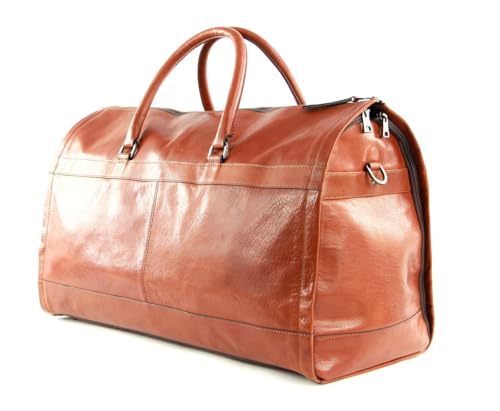 Bolso de viaje Orlando SADDLER midbrown, el weekend bag definitivo para tus escapadas 5