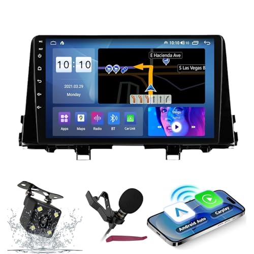 Autoradio GPS Kia Morning Picanto 2011 2012 2013 2014 Android 14 QLED