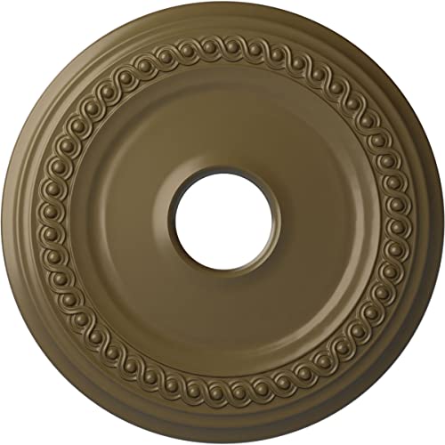 Ekena Millwork CM19CLMMF Classic Ceiling Medallion, Mississippi Mud