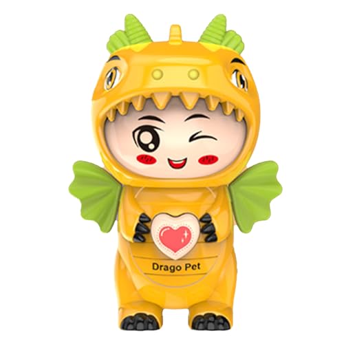 Llavero que cambia la cara | Llavero de animales de dibujos animados | Bonito dije decorativo para bolso, accesorios de bolso de muñeca de dinosaurio para niños, adorno colgante de bolso