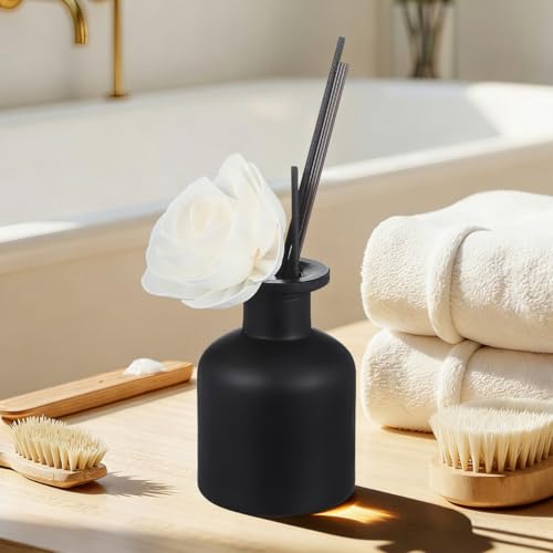 ABOOFAN Diffuseur D’Huiles Essentielles Floral sans Flamme Lot De 4 Bâtonnets Diffuseurs De Parfum en Forme De Fleurs avec Mèche en Corde Recharge pour Intérieur Yoga Et Lecture – vue 3