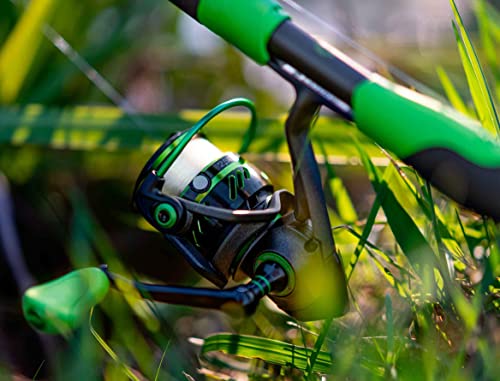 Catch Co Googan Squad Green Series Spinning Reel | 2500 6.2:1 7 | Right And Left Handed |Spinning Fishing Reel | Bass Fishing | Panfish Fishing | Finesse Fishing #TOP4