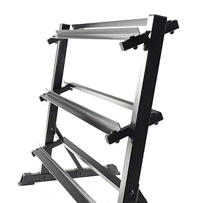 CAP Barbell Dumbbell Rack | 5-50lb or 5-75lb Dumbbell Storage | Multiple Options