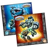 Design/Motiv: Skylanders Giants / Servietten mit buntem Motiv diverser Skylanders Helden sowie Logo bedruckt