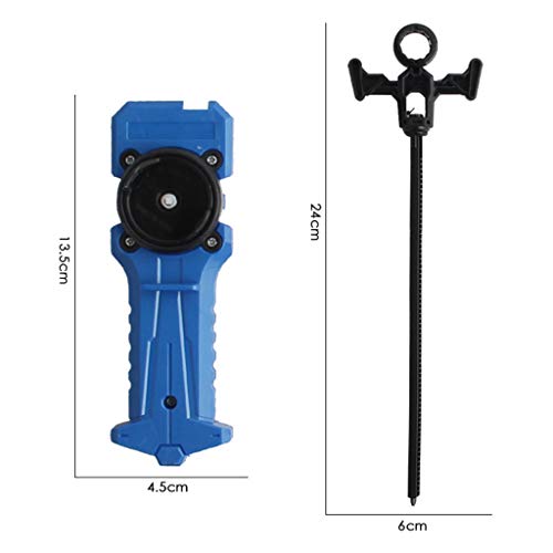 Bey Battle Burst Sword Launcher Right Spining Grip Use for Beyblade Launcher Turbo Evolution Top Accessories Toys for Prime Kids