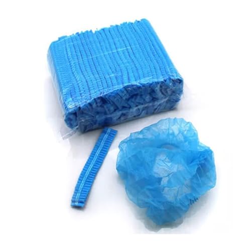 MEDROYAL NO.1 GLOVE Blue, Hair Cap Stretchable Bouffant Caps/Cooki...