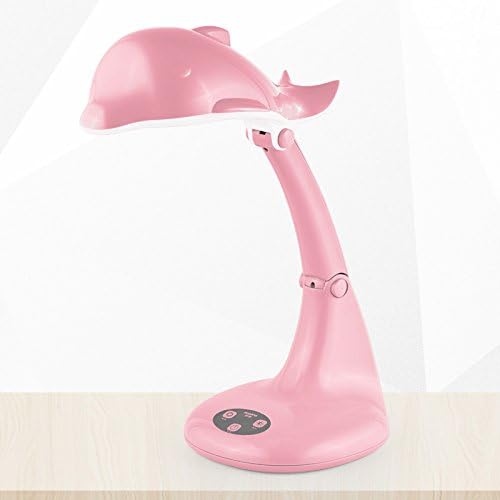 L5118PK Uniware Kids Dolphin Shaped LED Desk lamp, Unique Gift for Children,10 W (Pink), Unique Design, Birthday Gift, Christmas Gift