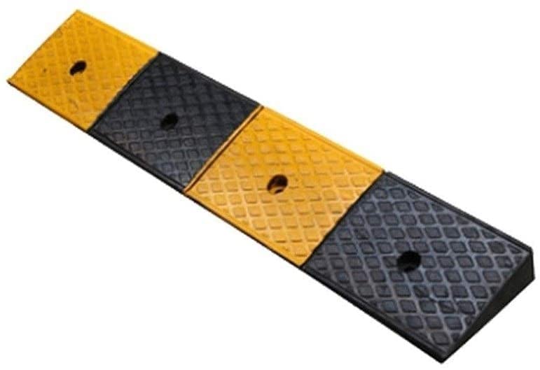 Rampes de voiture en caoutchouc antidérapantes hauteur 3.5-6cm pour accès véhicule et bordure