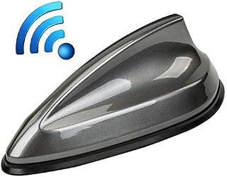 Possbay Shark Fin Antenna Decorative Universal Car AM/FM Radio Signal Roof Aerial
