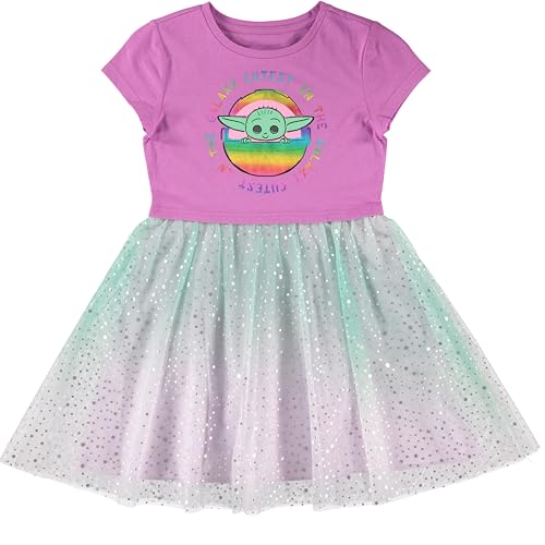 Disfraz vestido tutu de Baby Yoda para niñas